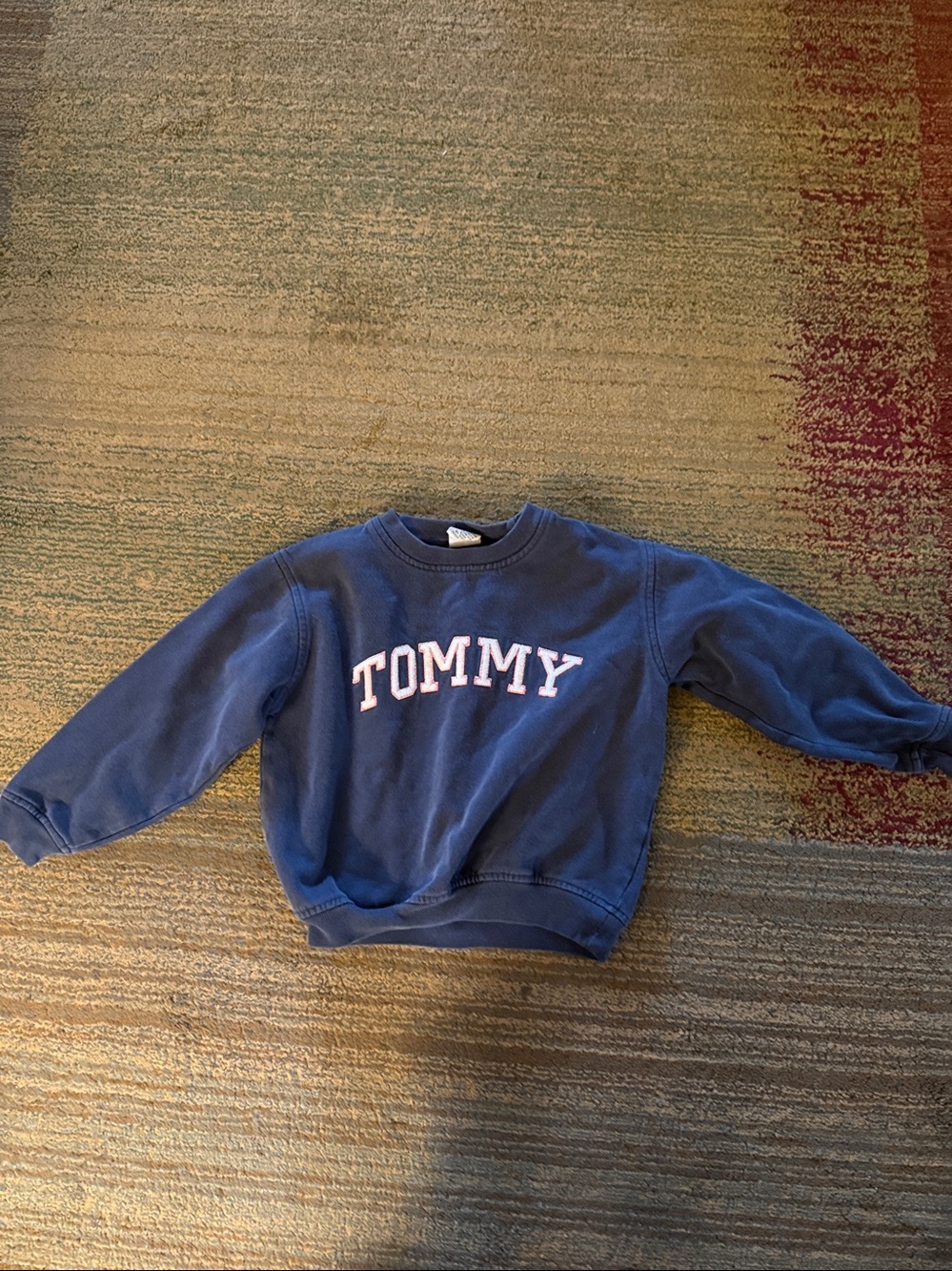 Tommy Hilfiger Navy Crewneck Sweater size 6
